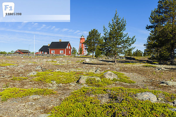 Landschaft mit Leuchtturm