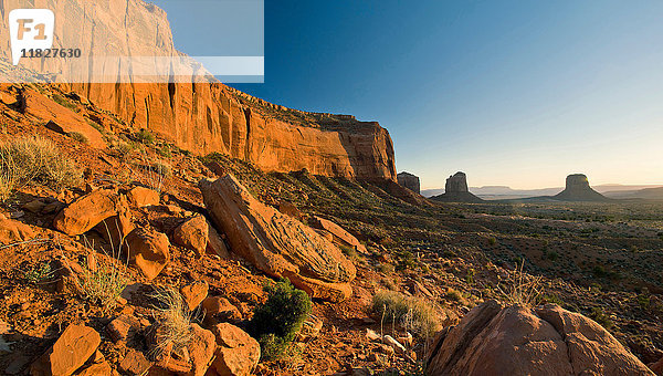 Monument Valley Navajo Tribal Park  Utah  USA