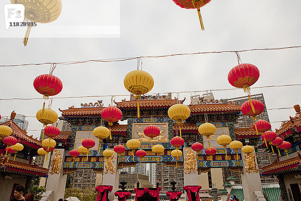 Sik Sik Yuen Wong Tai Sin Tempel  Hongkong  China