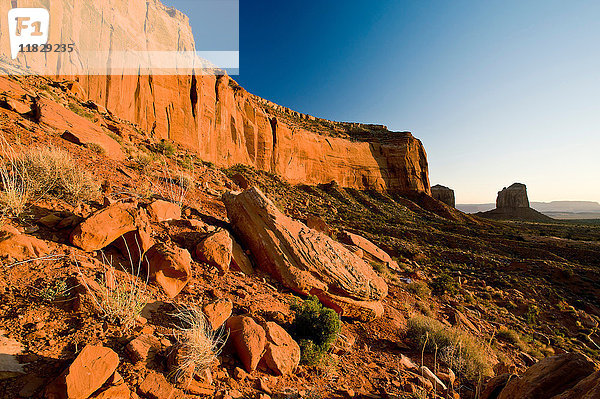 Monument Valley Navajo Tribal Park  Utah  USA