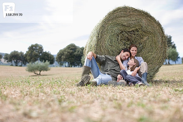 Familie in der Natur