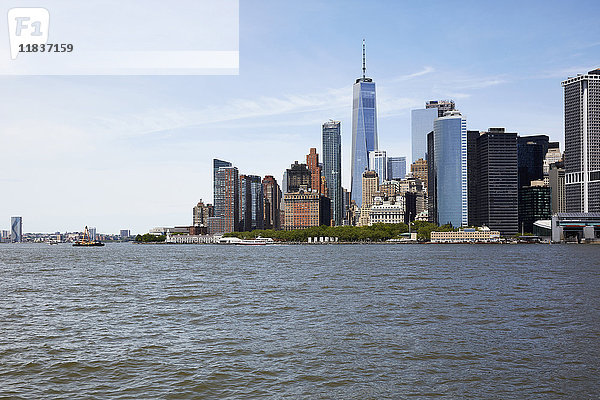 USA  Staat New York  New York City  Skyline von Manhattan
