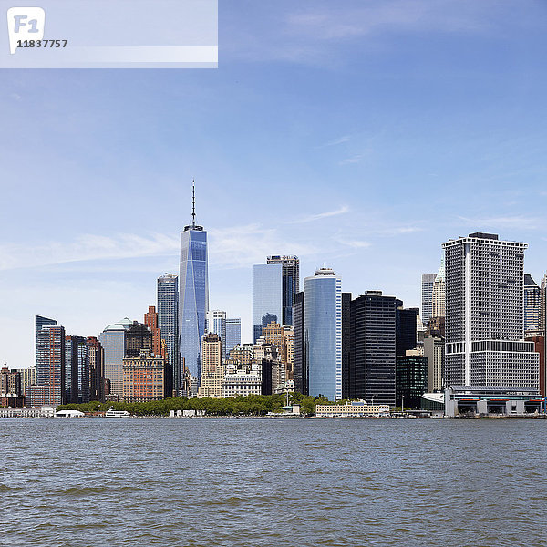 USA  Staat New York  New York City  Skyline von Manhattan