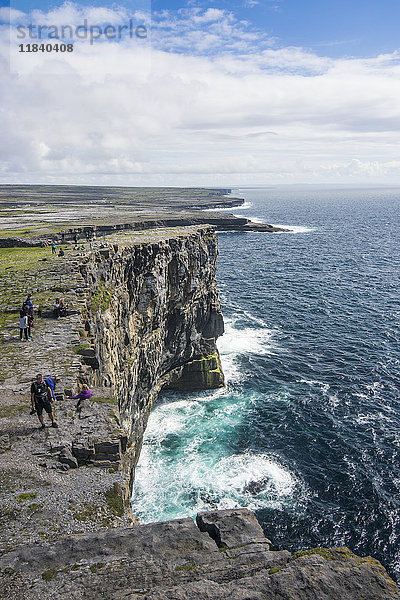 Felsenklippen von Arainn  Aaran Islands  Republik Irland  Europa