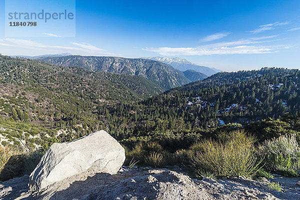 Big Bear Mountain in den San Bernardino Mountains  Kalifornien  Vereinigte Staaten von Amerika  Nordamerika