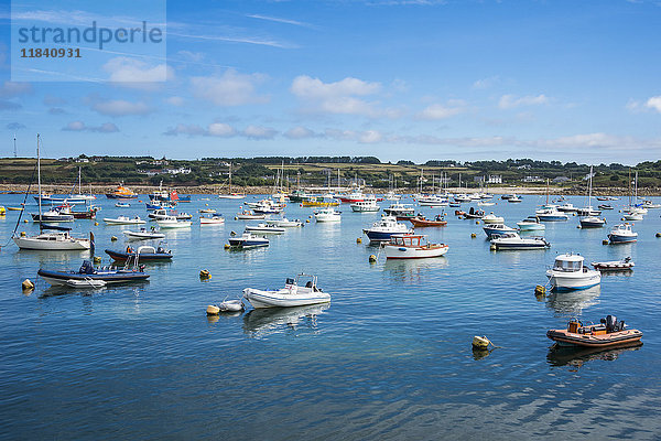 Kleiner Bootshafen  St. Mary's  Isles of Scilly  England  Vereinigtes Königreich  Europa