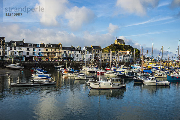 Bootshafen von Ifracombe  North Devon  England  Vereinigtes Königreich  Europa