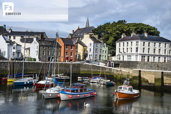 Hafen von Castletown  Isle of Man  Kronabhängigkeit des Vereinigten Königreichs  Europa