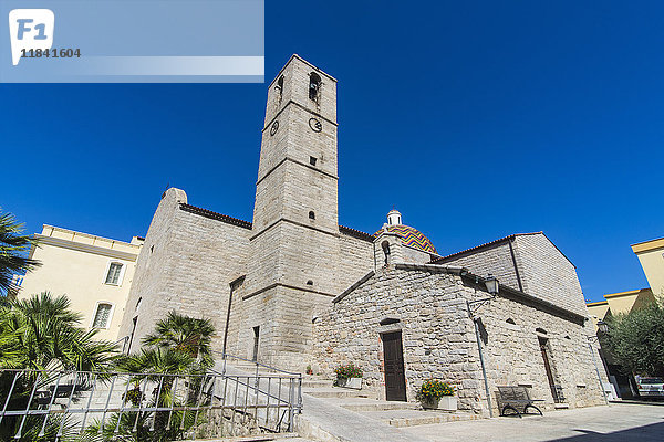 Kirche St. Paulus der Apostel  Olbia  Sardinien  Italien  Mittelmeer  Europa