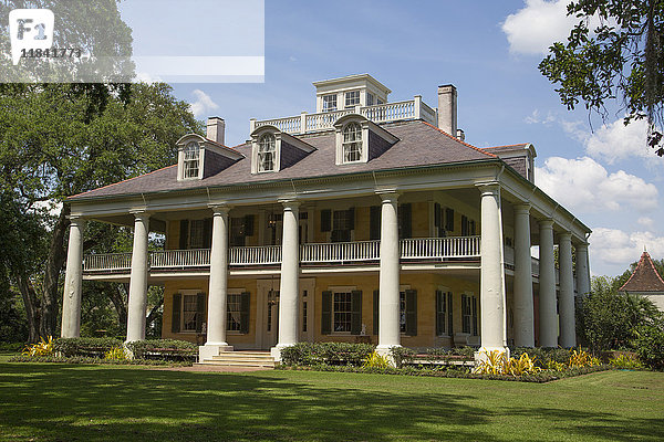 Houmas House Plantation  erbaut in den 1770er Jahren  in der Nähe von Burnside  Louisiana  Vereinigte Staaten von Amerika  Nordamerika