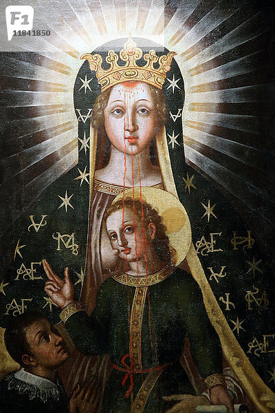 Madonna del Sangue (Unsere Liebe Frau vom Blut)  Basilika der Madonna del Sangue  Re  Piemont  Italien  Europa
