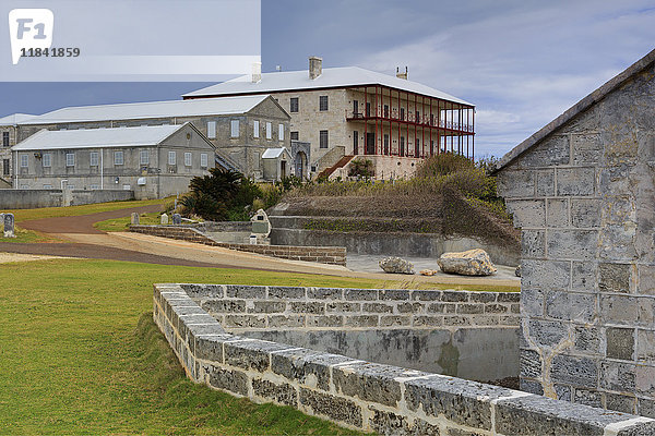 Haus des Kommissars  Nationalmuseum  Royal Naval Dockyard  Bermuda  Mittelamerika