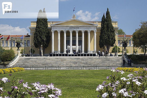 Zappeion-Palast  Athen  Griechenland  Europa