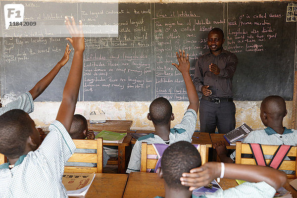 Mulago-Schule für Gehörlose  betrieben von der katholischen Spiritanergemeinschaft Mulago  Mulago  Uganda  Afrika