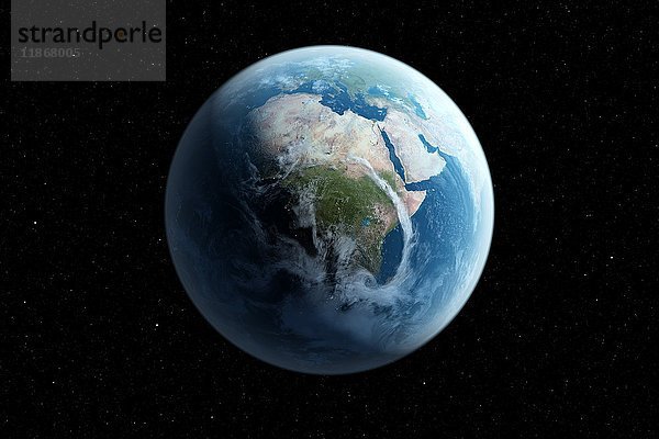 Planet Erde  Illustration