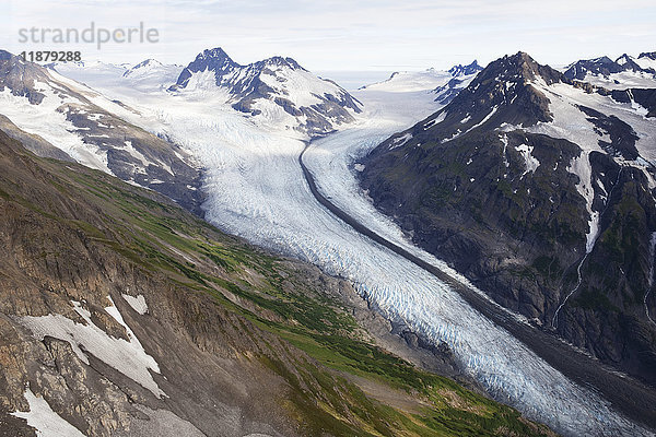 Gletscher in den Kenai Mountains  Kachemak State Park; Alaska  Vereinigte Staaten von Amerika'.