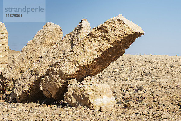 Skulpturengarten auf dem nördlichen Gipfel des Ramon-Kraters  Negev-Wüste; Mitzpe Ramon  Süddistrikt  Israel'.