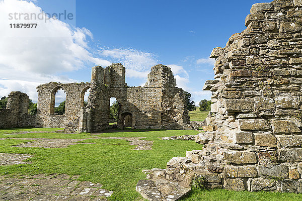 Ruinen von Easby Abbey; Richmond  Yorkshire  England'.