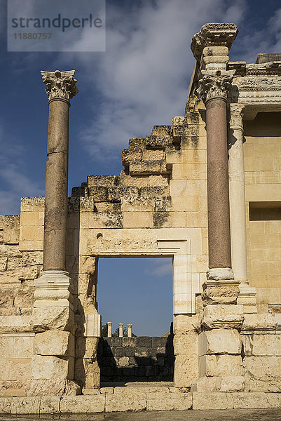 Ruinen im Beit Shearim-Nationalpark; Beit Shean  Nordbezirk  Israel'.