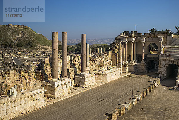 Ruinen im Beit Shearim-Nationalpark; Beit Shean  Nordbezirk  Israel'.