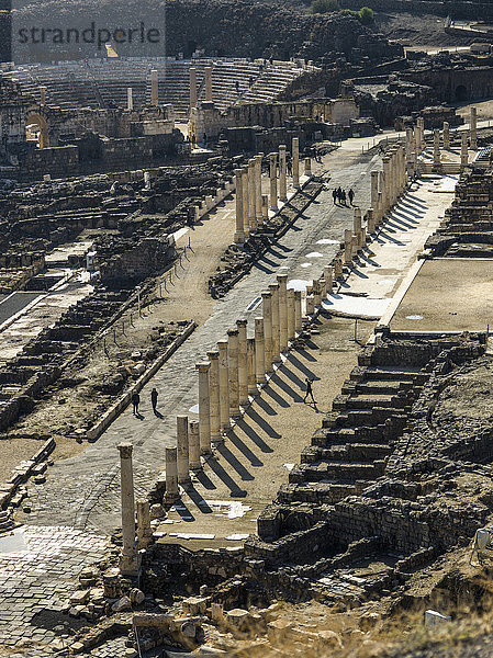 Archäologische Stätte in Untergaliläa; Beit Shean  Nordbezirk  Israel'.