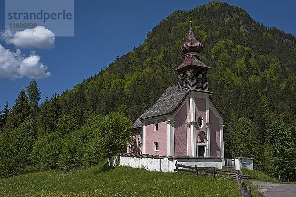 Antoni-Kapelle  Au bei Lofer  Pinzgau  Bundesland Salzburg  Österreich  Europa