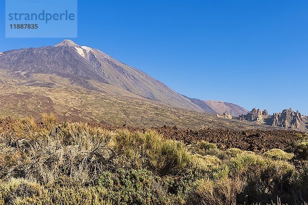 Vulkan Teide  Teide-Nationalpark  Teneriffa  Kanarische Inseln  Spanien  Europa