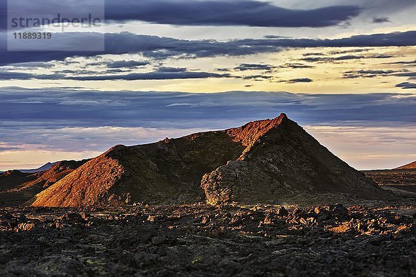 Vulkan Leirhnjúkur  Vulkangebiet Krafla  Reykjahlíð  Mývatni  Insel