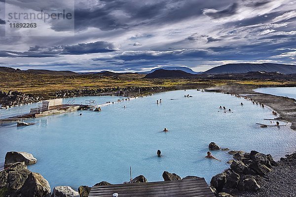 Myvatn Naturbad  Reykjahlíð  Mývatni  Insel