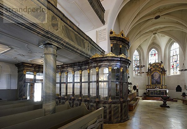 St. Laurentiuskirche  Altdorf bei Nürnberg  Mittelfranken  Franken  Bayern  Deutschland  Europa