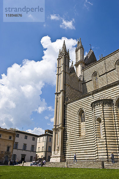 Duomo  Orvieto  Provinz Terni  Umbrien