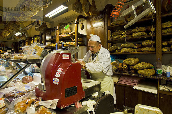 Giorgio Pancaldi Delikatessenhändler  Reggio Emilia  Italien