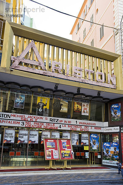 Ariston-Theater  Sanremo  Provinz Imperia  Italien
