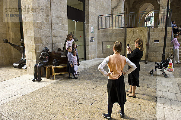 Israel  Jerusalem  heilige Stadt  von der UNESCO zum Weltkulturerbe erklärte Altstadt  Kreuzung zwischen jüdischem Viertel