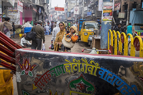 Indien  Varanasi  tägliches Leben