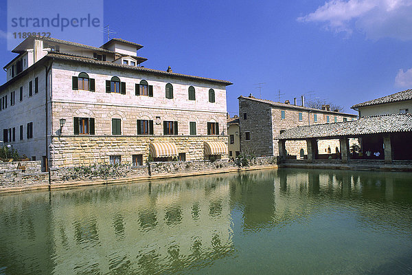 Italien  Toskana  Bagno Vignoni