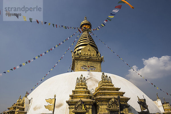 Nepal  Kathmandu  Swayambhunath-Tempel
