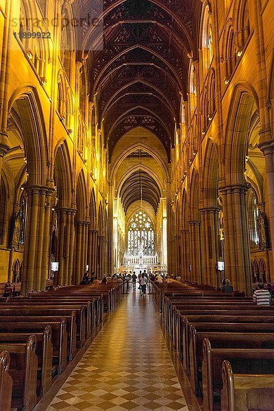 Innenraum  Kathedrale St. Mary's  Sydney  Neusüdwales  Australien  Ozeanien