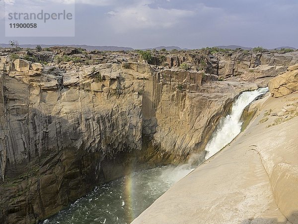 Wasserfall des Flusses Oranje  Augrabies Falls NP  Nordkap  Südafrika  Afrika