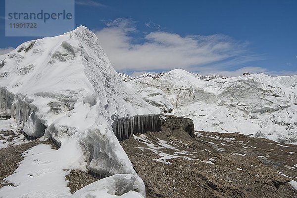 Purog Kangri Gletscher  6929m  Bezirk Shuanghu  Provinz Nagqu  Changtang  Tibet  China  Asien