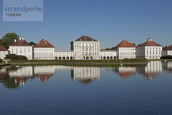 Schloss Nymphenburg  München  Oberbayern  Deutschland  Europa