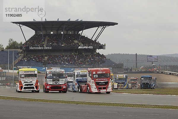 ADAC Truck-Grand-Prix 2017 auf der Rennstrecke Nürburgring  Nürburg  Rheinland-Pfalz  Deutschland  Europa