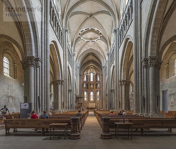 Kathedrale St. Peter  Innenansicht  Genf  Schweiz  Europa