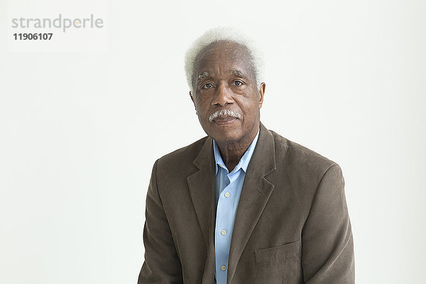 Porträt eines älteren schwarzen Mannes