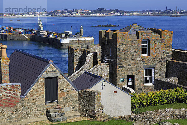 Castle Cornet  St. Peter Port  Guernsey  Kanalinseln  Vereinigtes Königreich  Europa