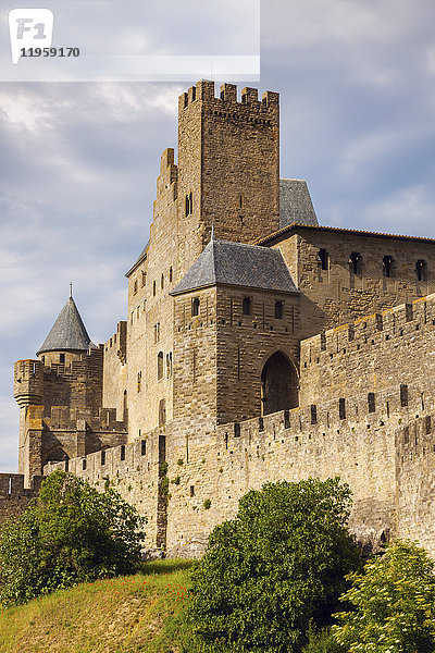 Frankreich  Okzitanien  Carcassonne  Mittelalterliche Zitadelle von Carcassonne