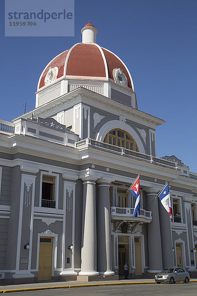 Provinzmuseum  Cienfuegos-Stadt  UNESCO-Weltkulturerbe  Cienfuegos  Kuba  Westindien  Mittelamerika