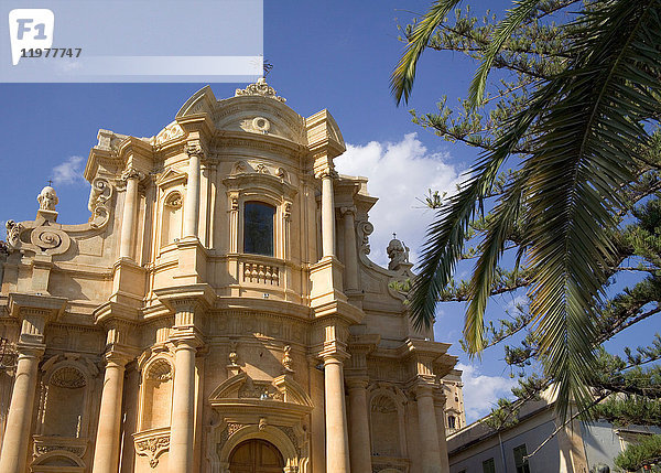 Kathedrale von Noto  Noto  Sizilien  Italien  Europa