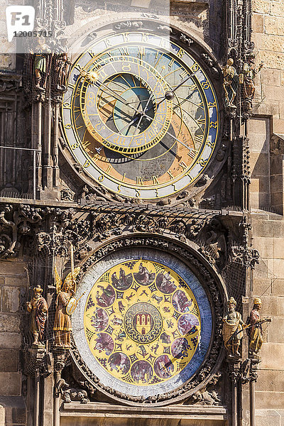 Tschechische Republik  Prag  Altstadt  Altes Rathaus  astronomische Uhr