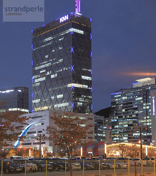 Südkorea  Busan  Centum City  KNN-Gebäude